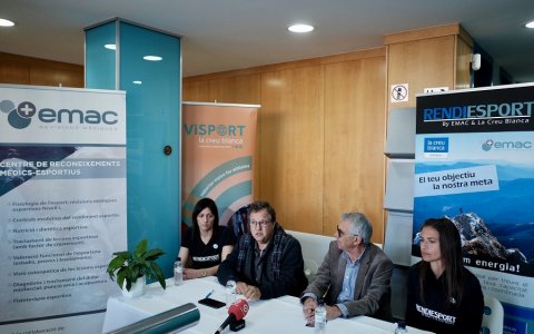 Un moment de la presentació del nou servei a Reus. FOTO: CEDIDA.