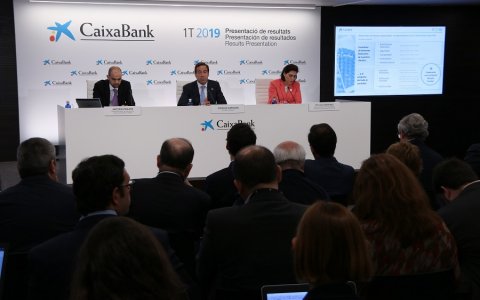 El resultat de Caixabank s'han vist impactats per la no atribució dels resultats de Repsol i el BFA. FOTO: CEDIDA.