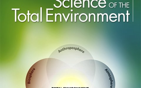 La portada de la prestigiosa publicació científica Science of the Total Environment . FOTO: CEDIDA.