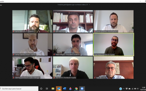 Un moment de la roda de premsa virtual on s'ha presentat el projecte. FOTO: CEDIDA.