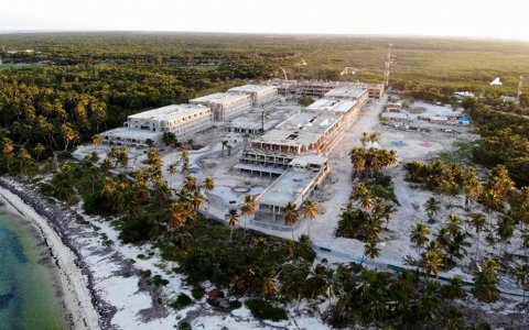 Una imatge del projecte en construcció a Punta Cana. FOTO: CEDIDA.