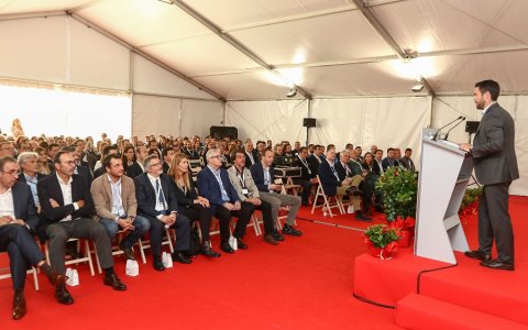 El acte de celebración del Global She Day 2019 en las instalaciones de Vopak Terquimsa en Tarragona. FOTO: CEDIDA.