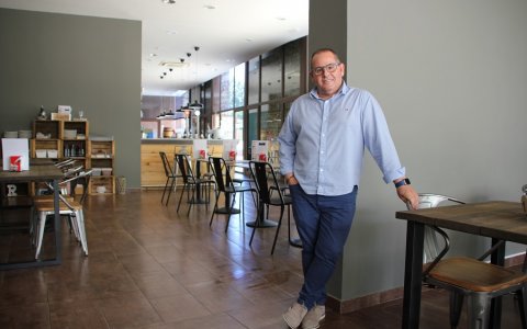 Pau Tules, al capdavant de la nova gerència. FOTO: XAVI JURIO.