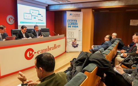 Un moment de la presentació de l'estudi. FOTO: CEDIDA.
