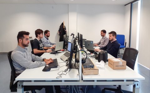 Una imatge de les noves instal·lacions de ClearPeaks. FOTO: CEDIDA.