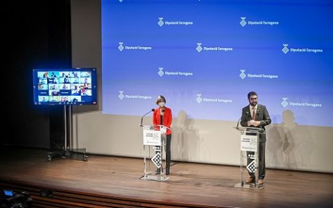 Llauradó i Puigneró en la presentació de les inversions. FOTO: CEDIDA.
