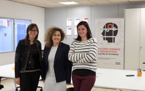 Part de l'equip d'SGS a l'Hospitalet de l'Infant.