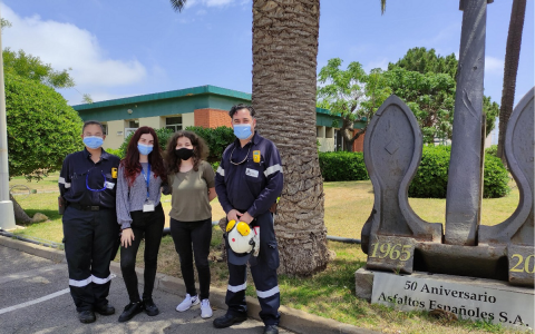 Els alumnes de l’Escola Joan XXIII són: Irene Gijón Fuentes i Raquel Nievas Tenor. Per la seva banda, Andrea Janet Vera i Esteban Sánchez, són els estudiants de l’IES Comte de Rius, alumnes del CFGS d’Indústria Química.
