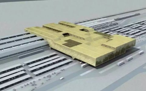 Una imatge del projecte licitat el 2009 que va quedar aturat.