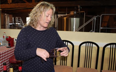 Anna Gallisà, enòloga del celler de Bellmunt del Priorat.